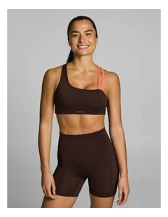 Gym & Swim Medium Support Sports Bra Espresso