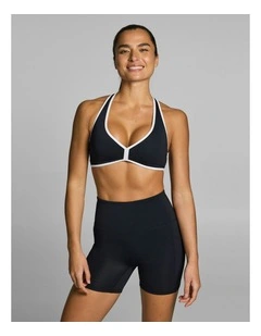 Gym & Swim Low Support Sports Bra Matt Black