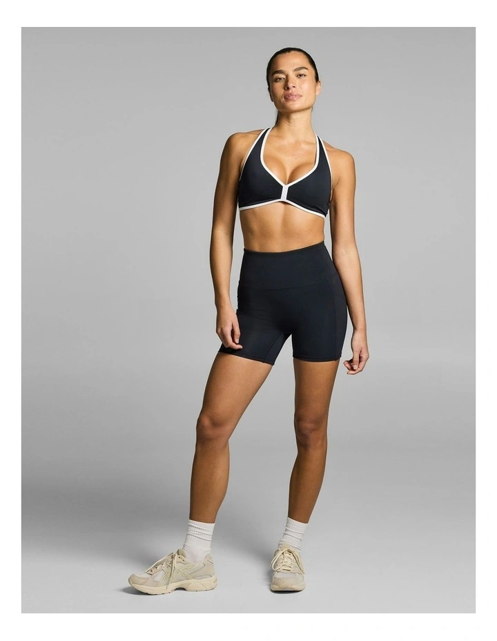 Gym & Swim Low Support Sports Bra Matt Black image 5