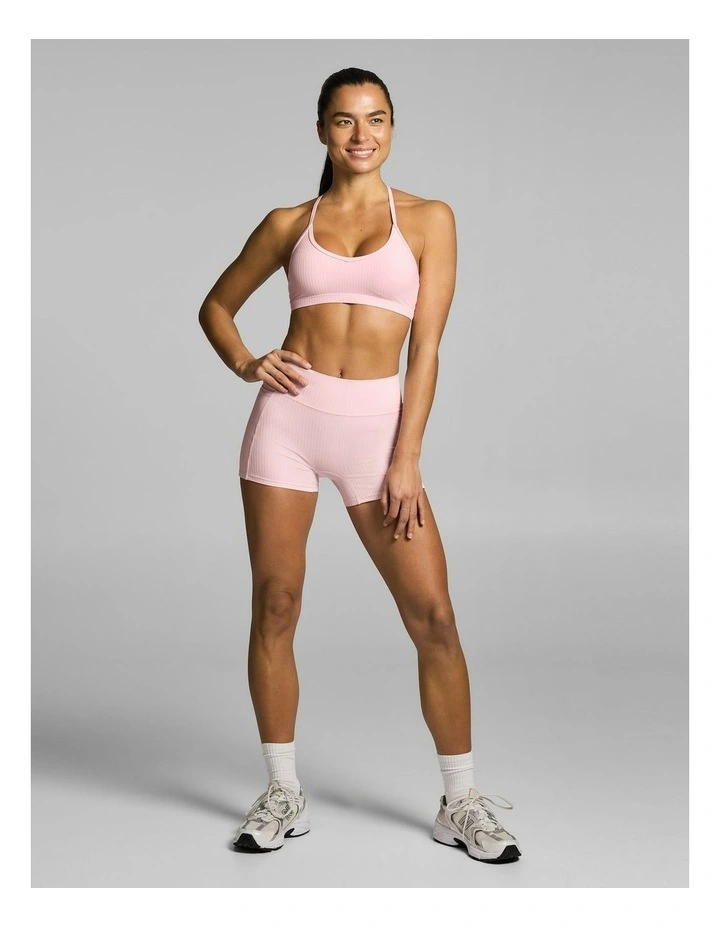 Rib Low Support Sports Bra Rosewater image 5
