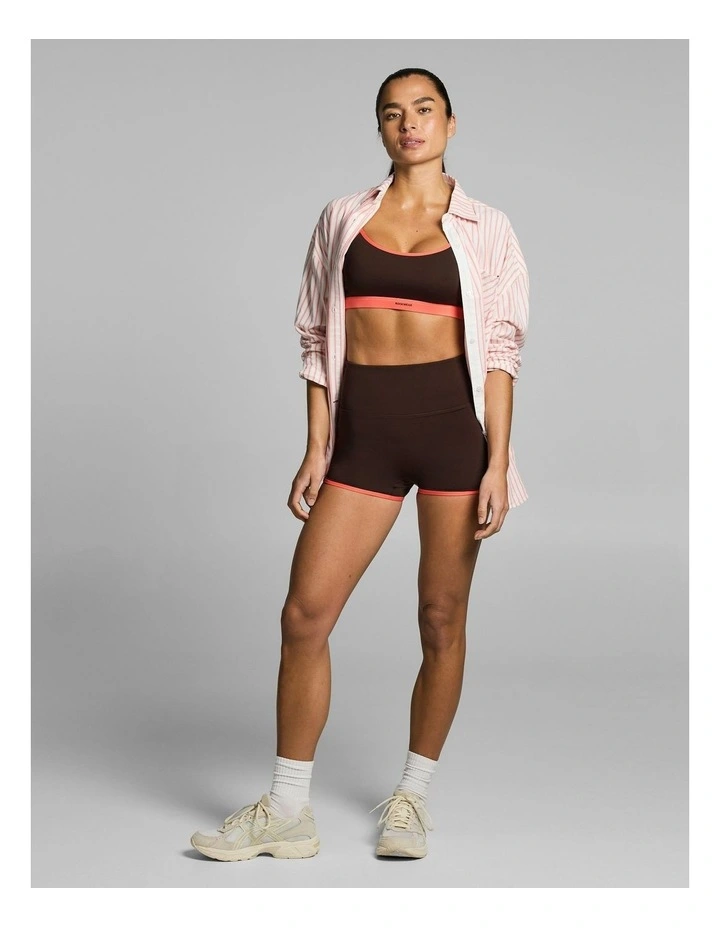 Gym & Swim Medium Support Sports Bra Espresso image 5