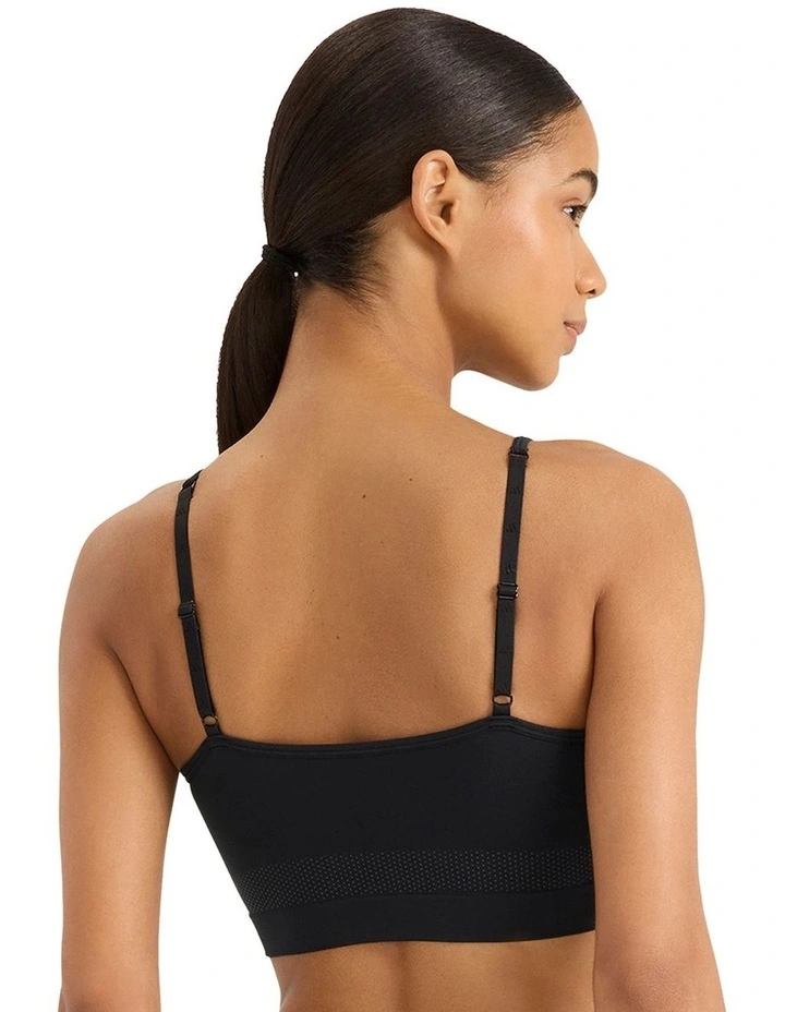 Active Micro Stretch Seamless Padded Bralette image 2