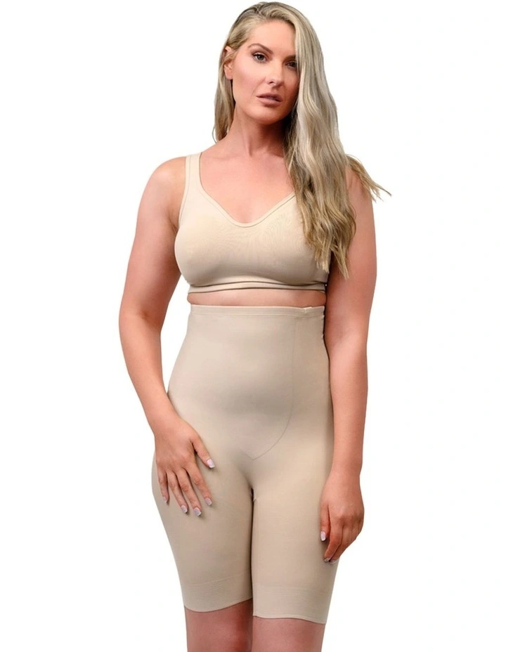Just Enough Plus Size Thigh Slimmer Shaping Shorts image 3