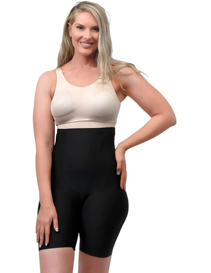 Just Enough Plus Size Thigh Slimmer Shaping Shorts image 4