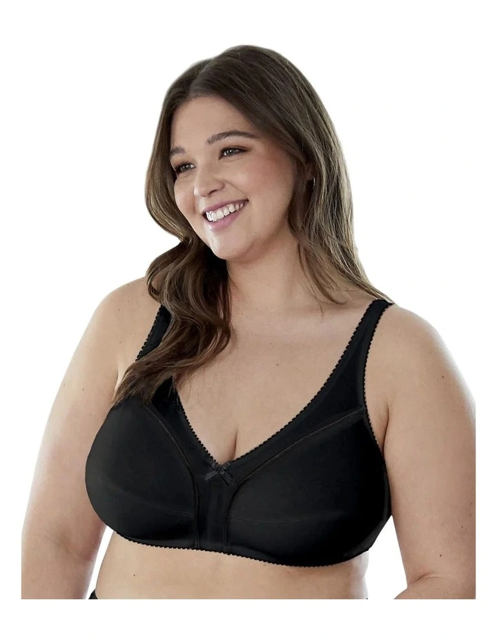 Wirefree Full Cup Unlined 100% Cotton Bra image 4