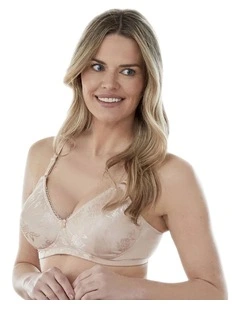 Floral Jacquard Lightly-Lined Wirefree Bra