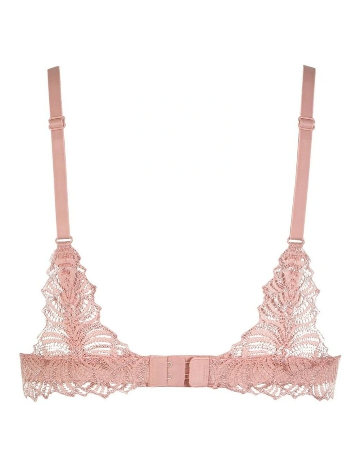 Friday Unpadded Triangle Cup Recycled Lace Bralette image 6