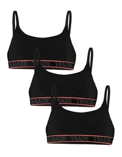 Lady Bamboo 3pk Comfort Crop