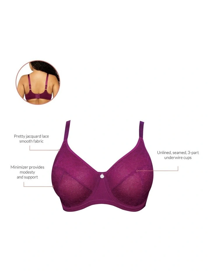 Enora Underwired Minimiser Bra image 4
