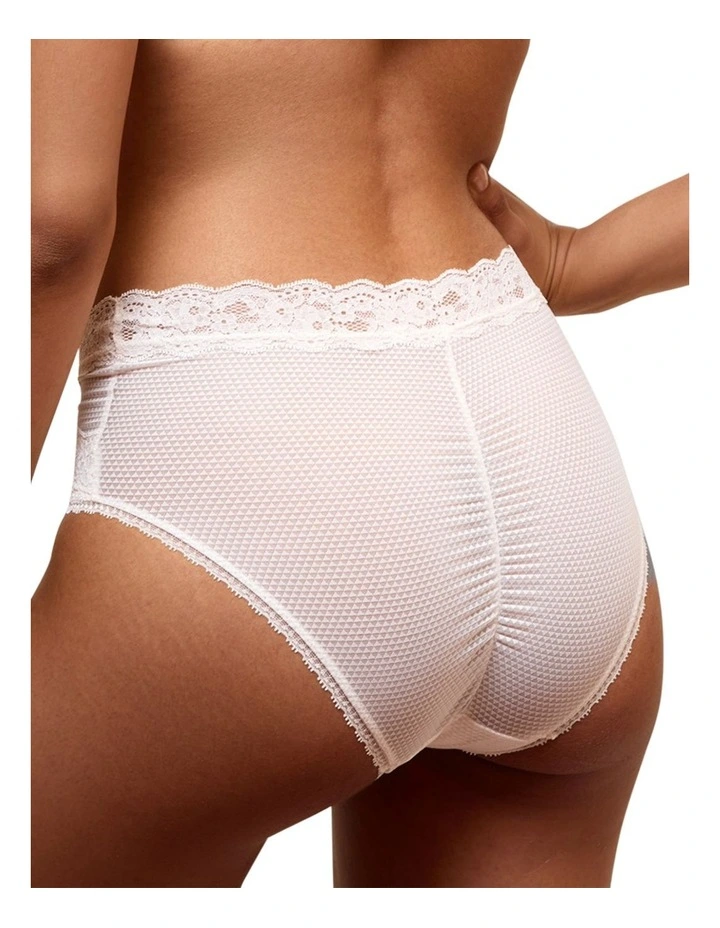 Brooklyn Mid-Rise Lace Trim Brief image 2