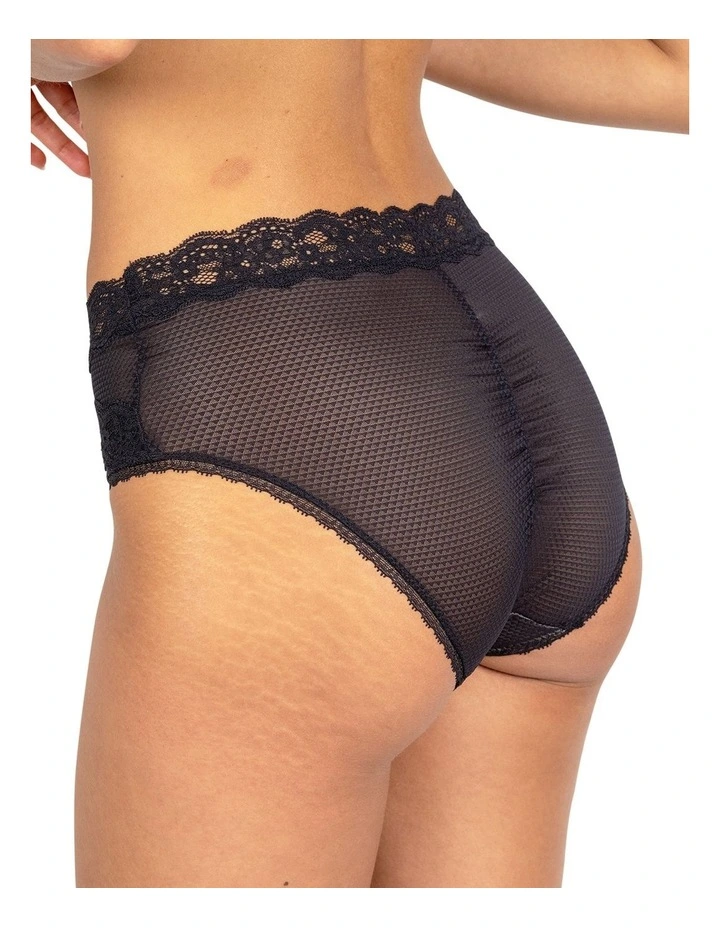 Brooklyn Mid-Rise Lace Trim Brief image 2