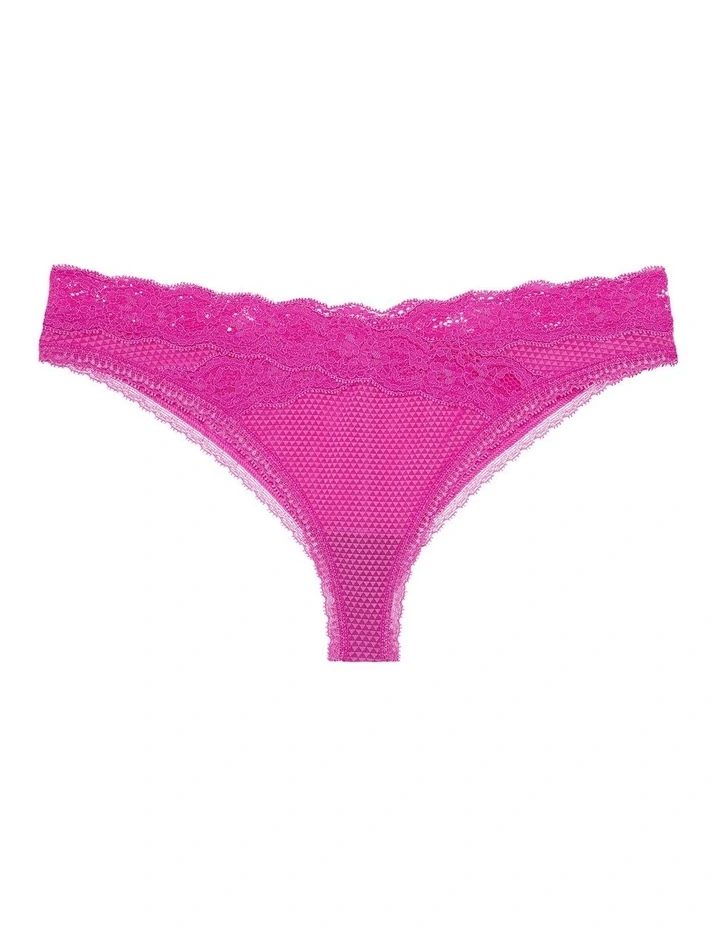 Brooklyn Cheeky Cut Tanga Brief with Lace image 5