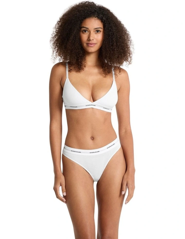 Guess Jeans Thong in White image 2