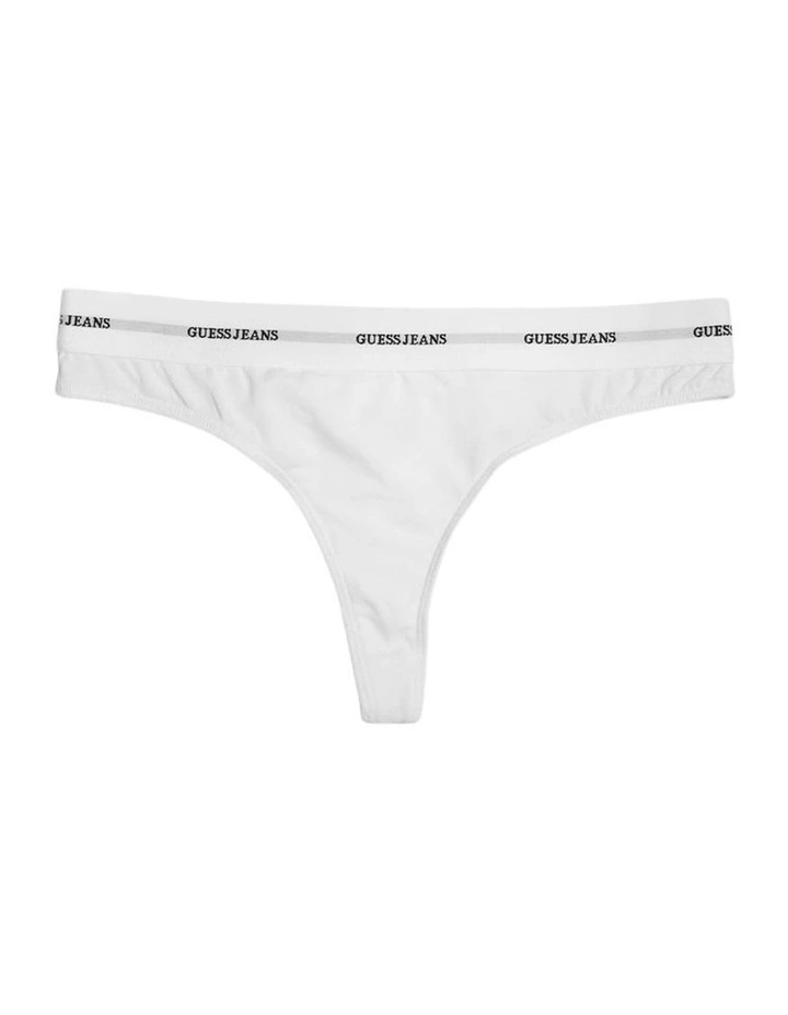 Guess Jeans Thong in White image 6