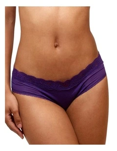 Brooklyn Shorty Hipster Brief with Lace