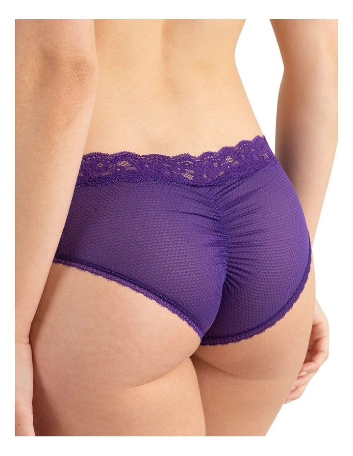Brooklyn Shorty Hipster Brief with Lace image 2