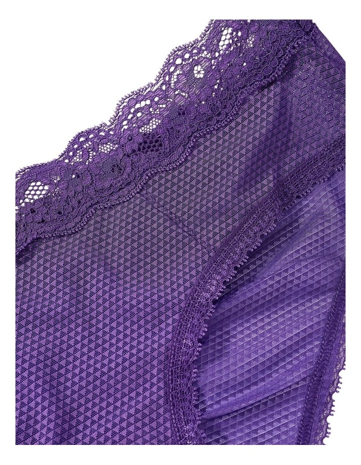 Brooklyn Shorty Hipster Brief with Lace image 7