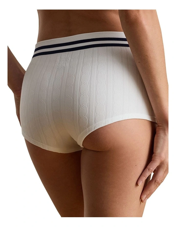 Cricket Cable Knit Seamless Girl Short Brief image 2