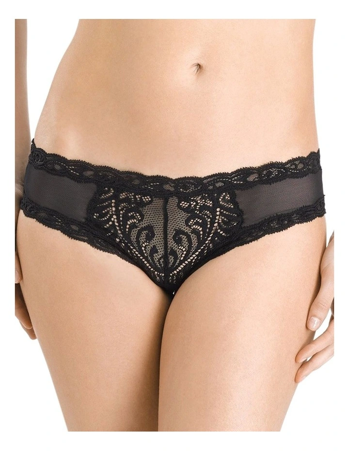 Feathers Low Rise Lace Hipster Brief image 1
