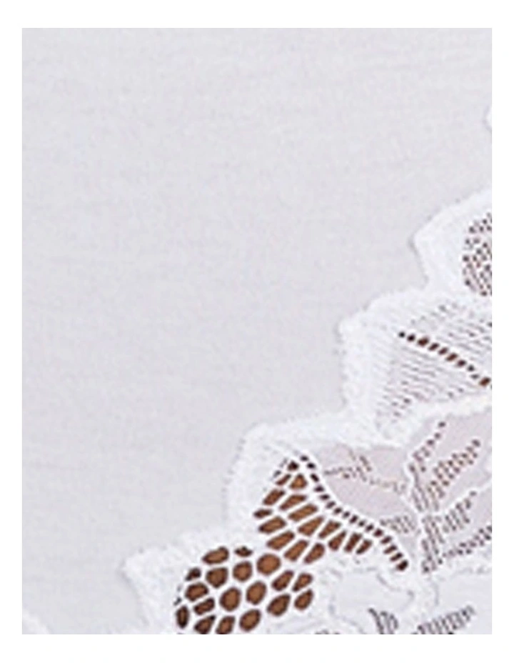 Coton d'Arum Organic Cotton & Lace High Waist Shaping Brief image 7
