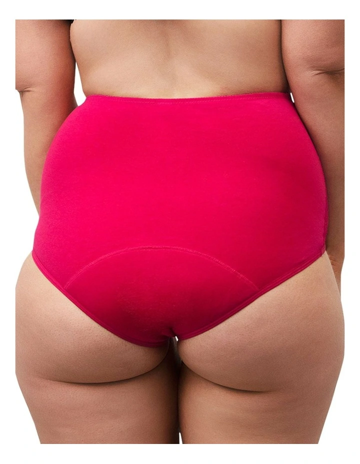Organic Cotton & Lace High Waist Period Underwear image 5