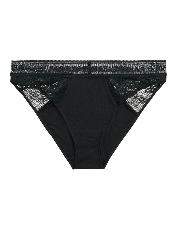 Love Collection Cotton & Lace Bikini Brief image 5