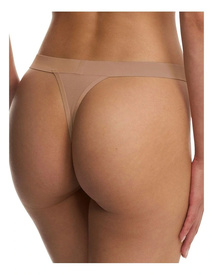 True Zen Sheer Mesh Thong Underwear image 2