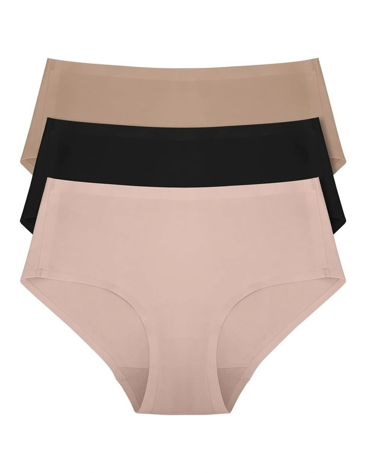 3 Pack Mid-Rise Seamless Brief image 1