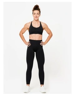 Push-Up Effect Seamless Leggings in Black