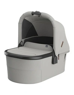 UPPAbaby V3 Bassinet - Savannah (Pearl Grey Jacquard / Carbon Melange / Black)