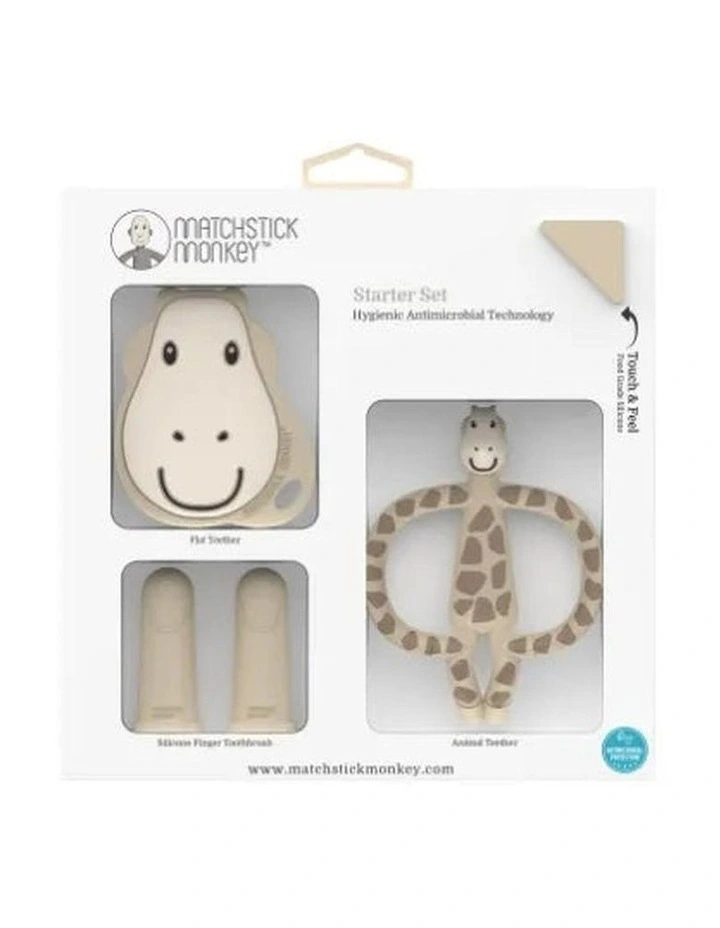 Monkey Gigi Giraffe Teething Starter Set image 2