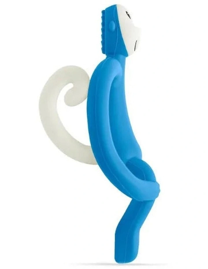 Monkey Teething Toy and Gel Applicator in Blue image 3