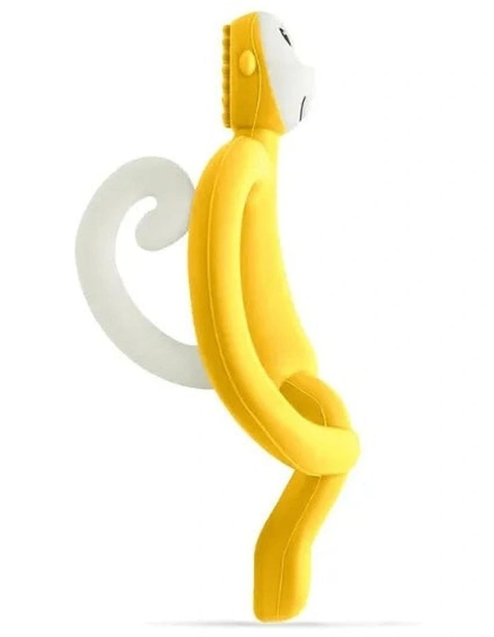Monkey Teething Toy and Gel Applicator in Yellow image 2
