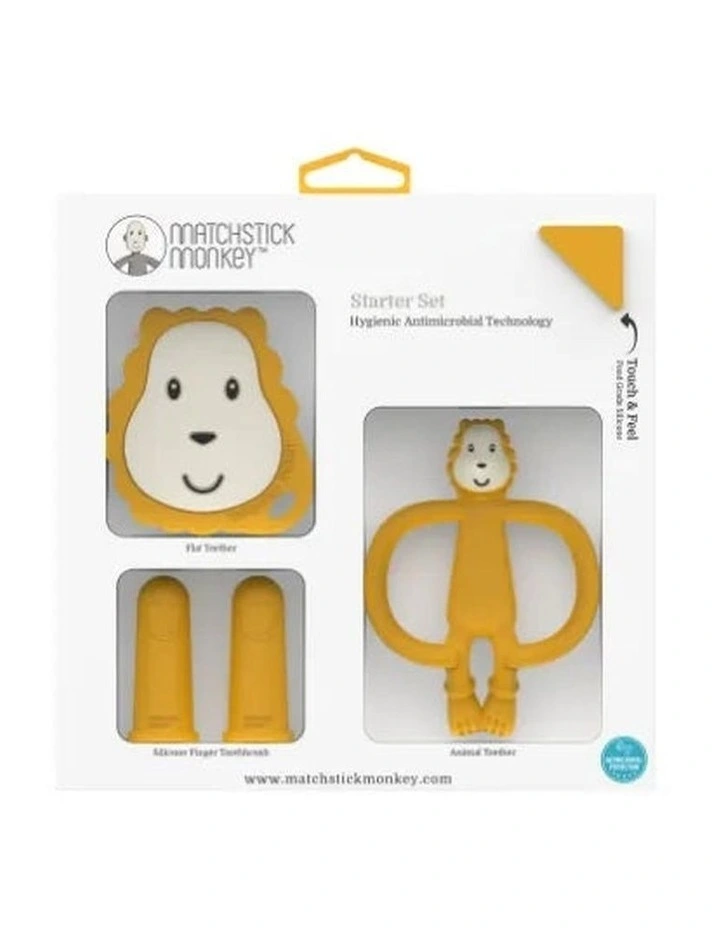 Monkey Ludo Lion Teething Starter Set image 2