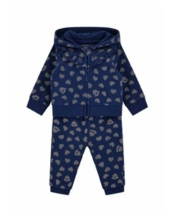 Active Top and Pants Set in Blue