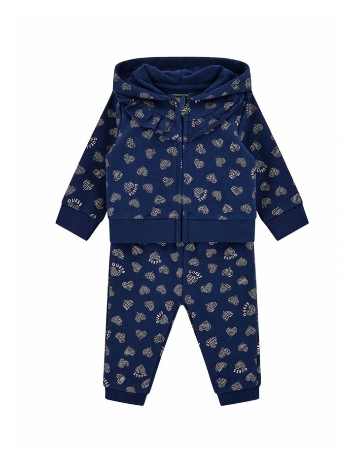 Active Top and Pants Set in Blue image 1
