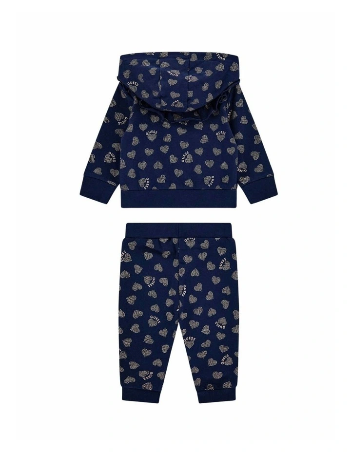 Active Top and Pants Set in Blue image 3