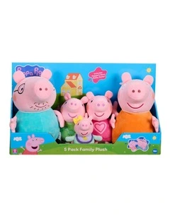 Family Plush Pack Soft Toy 5 Piece