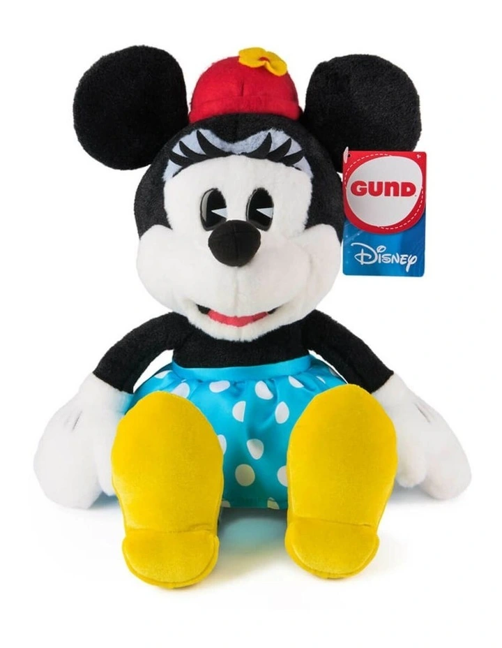 Classic Plush Minnie Mouse Soft Toy 35cm image 1