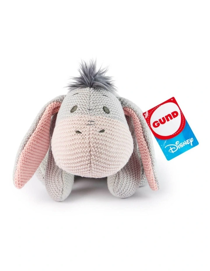 Knit Eeyore Plush Soft Toy image 1