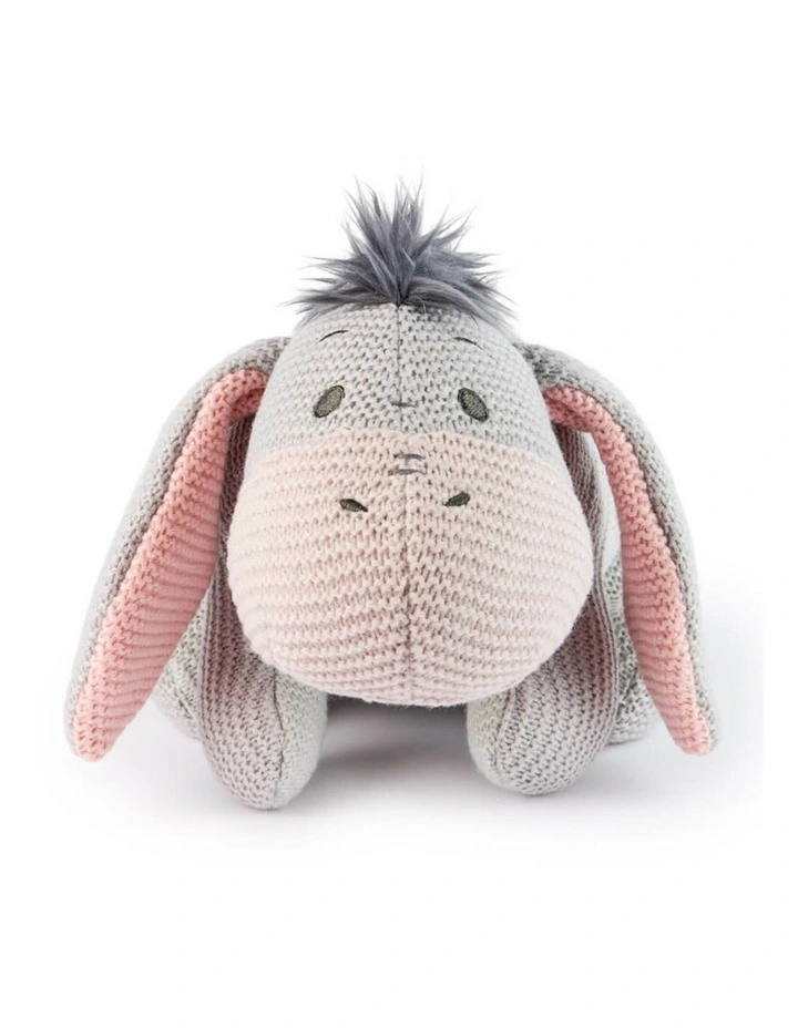 Knit Eeyore Plush Soft Toy image 2