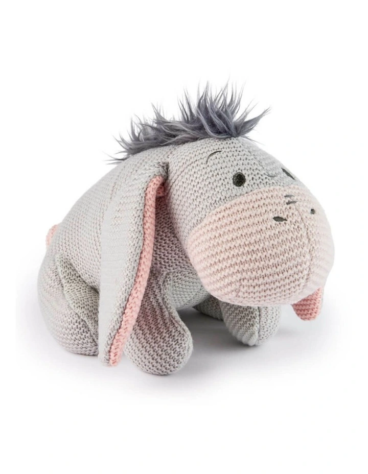 Knit Eeyore Plush Soft Toy image 3