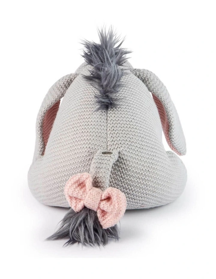 Knit Eeyore Plush Soft Toy image 6