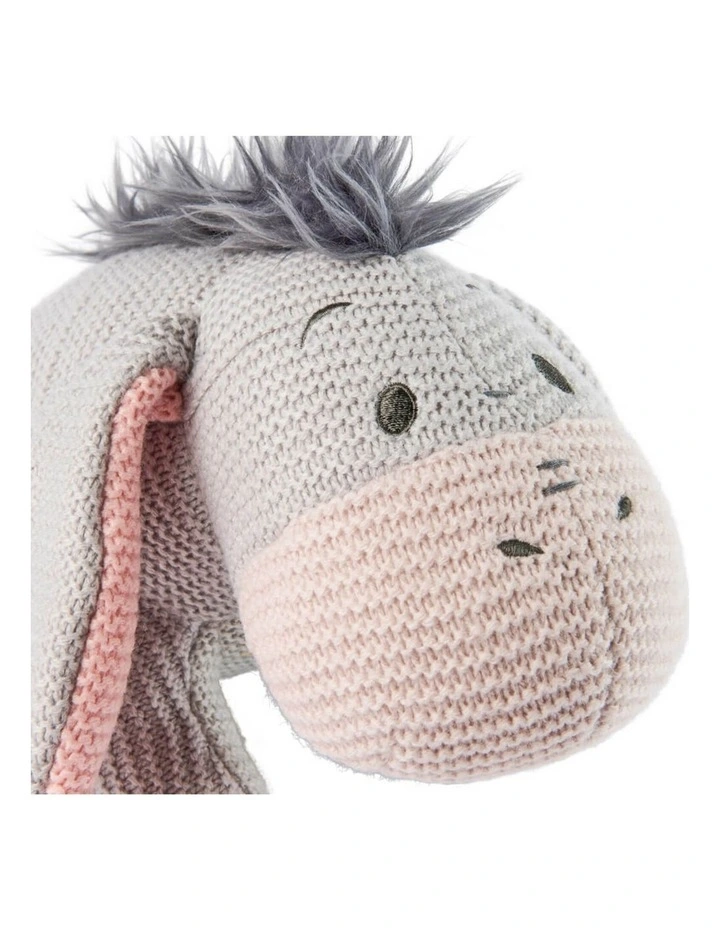 Knit Eeyore Plush Soft Toy image 7
