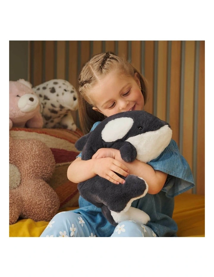 Snuffles Friends Orca Flynn Toy 28cm image 4
