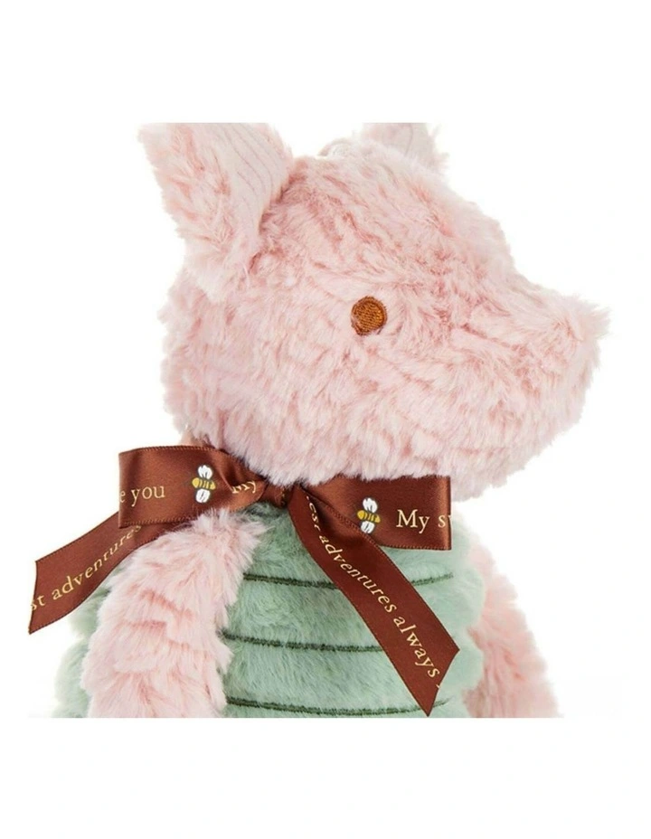 Classic Pooh Piglet Plush Nursery Soft Toy 23cm image 2