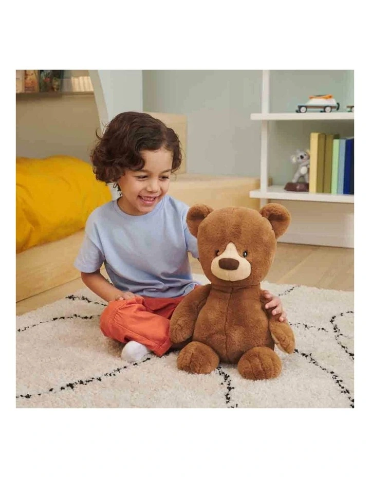 Knox Bear, Kids Soft Toy, Brown, 33cm H, 1 year  image 2