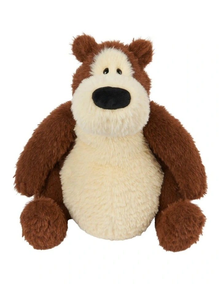 Goober Bear, Soft Toy Plush, Brown, 32cm Height, Ages Birth  image 1