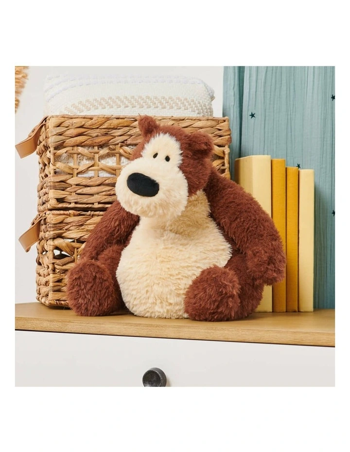 Goober Bear, Soft Toy Plush, Brown, 32cm Height, Ages Birth  image 7