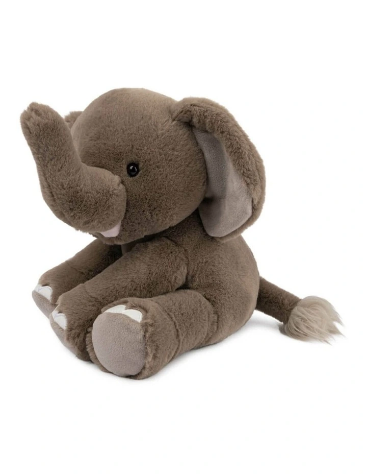 Elephant Plush Chai, Kids Soft Toy, Grey, 25cm (Height), Suitable For Ages 1 image 2